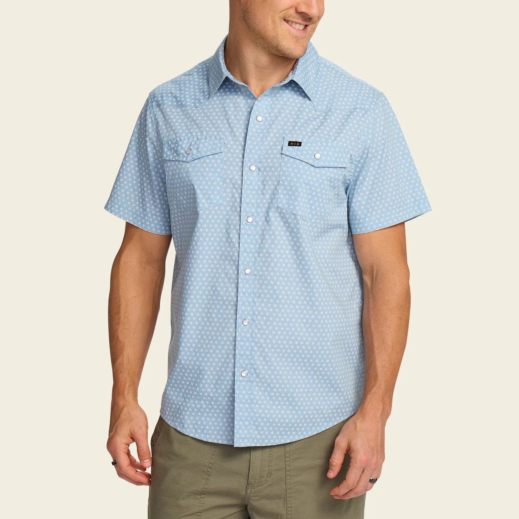 Howler Bros M's H Bar B Snapshirt