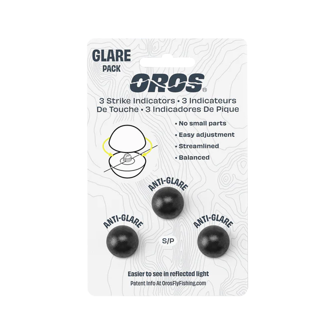 Oros Strike Indicators- Black Anti-Glare (3-Pack)