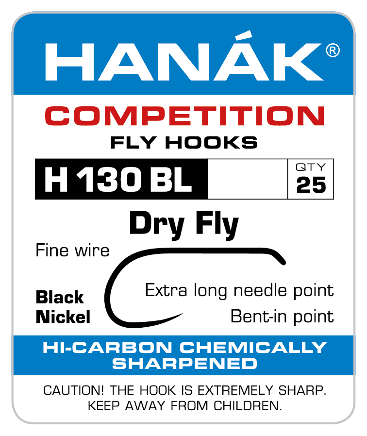 Hanák 130 BL Dry Fly Hook