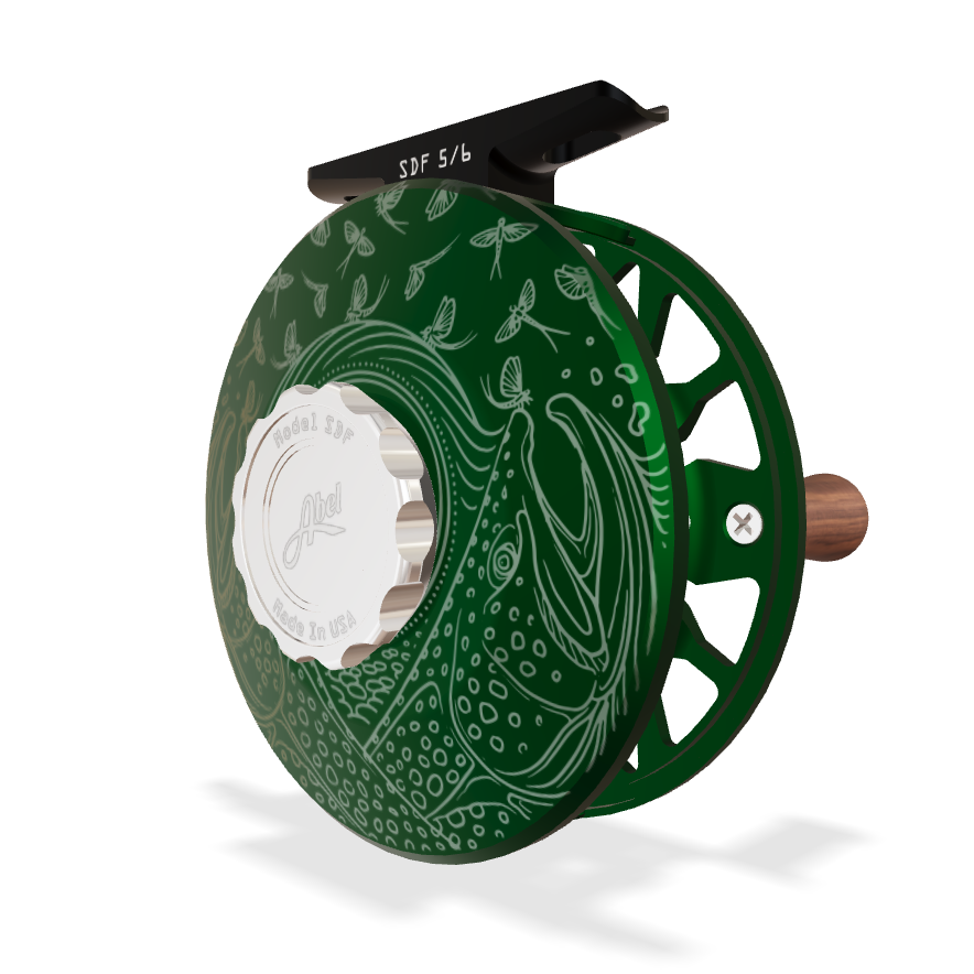 Abel SDF 5/6-Satin Deep Green/Platinum 