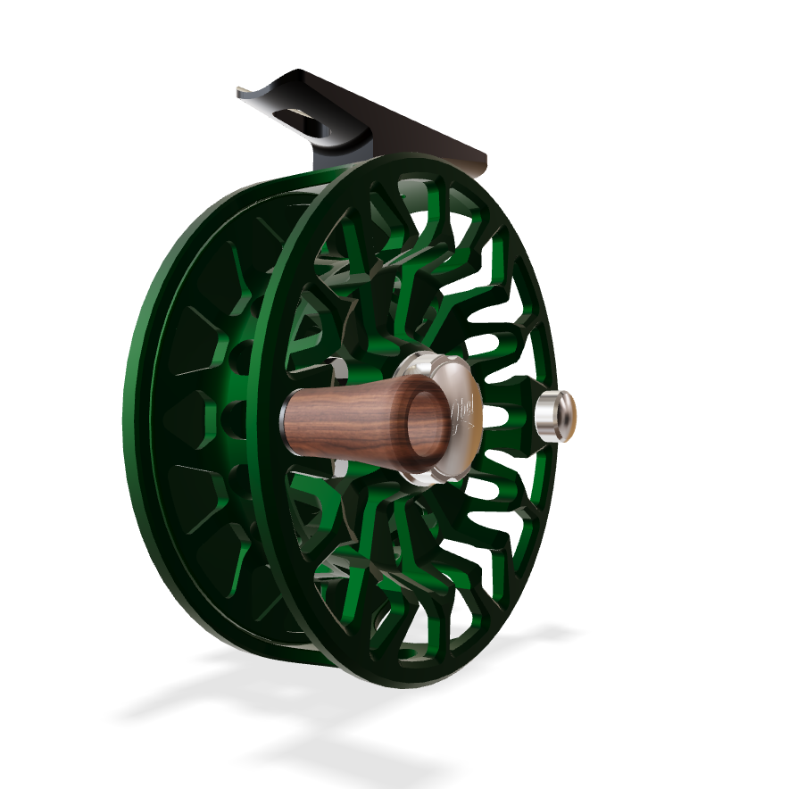 Abel SDF 5/6-Satin Deep Green/Platinum 