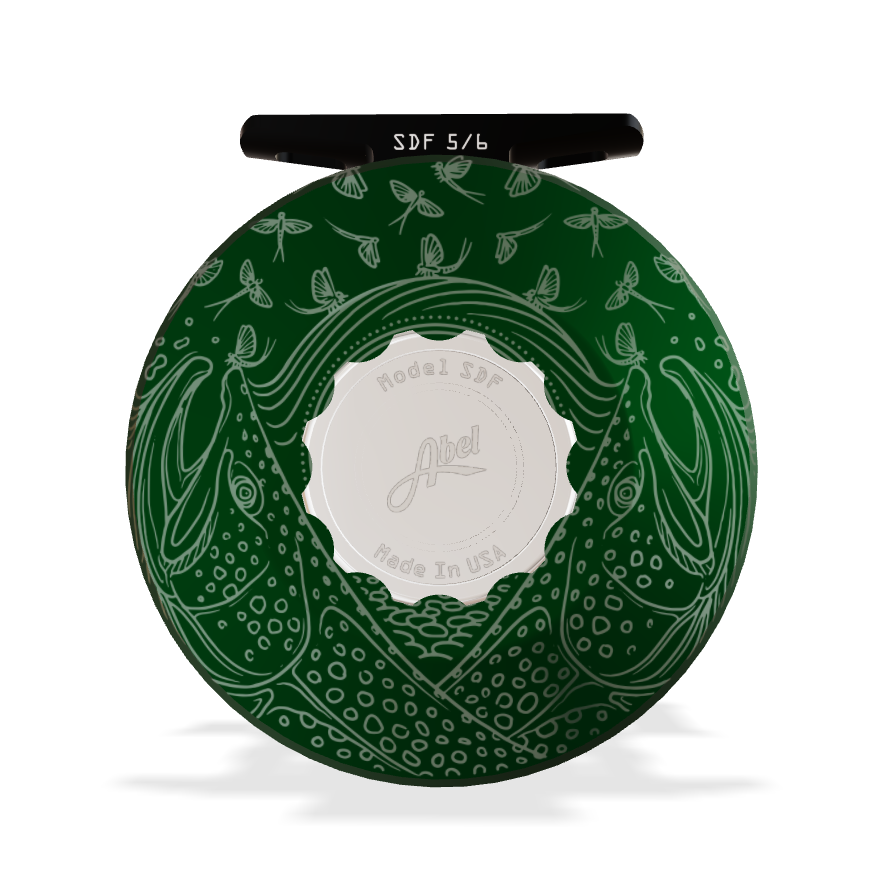 Abel SDF 5/6-Satin Deep Green/Platinum 