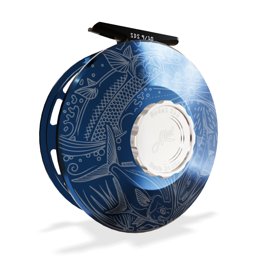 Abel SDS 9/10- Deep Blue/Platinum 