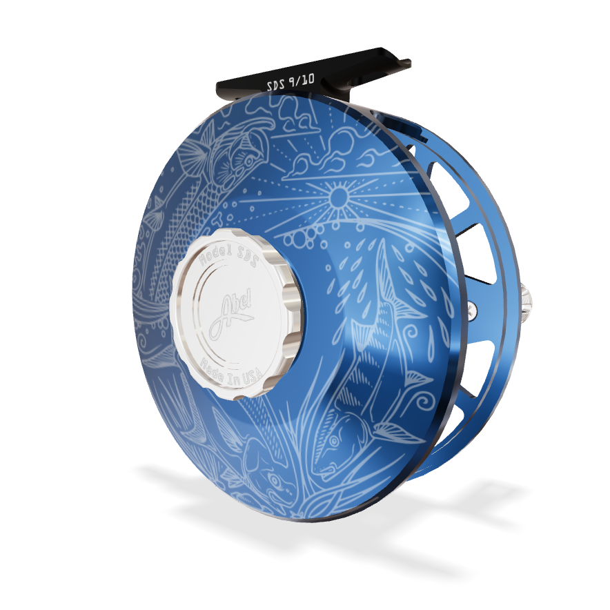 Abel SDS 9/10- Deep Blue/Platinum 