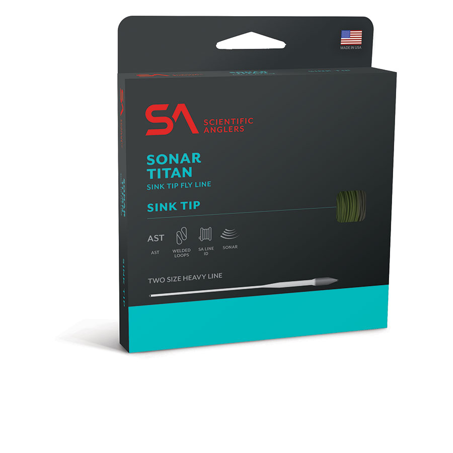 SA Sonar Titan Sink Tip Fly Line- Type VI