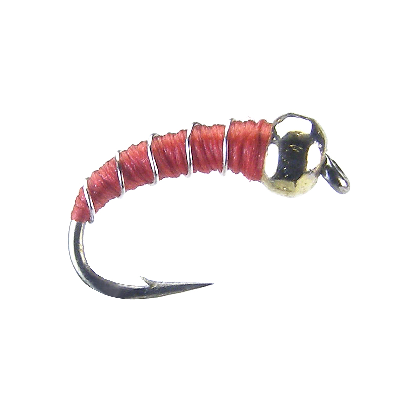 Tungsten Zebra Midge (6-pack)