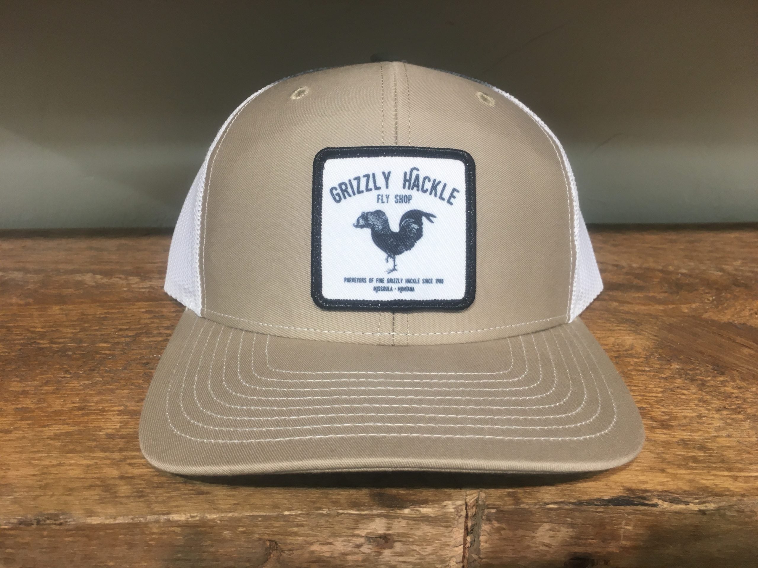 Grizzly Hackle "Grizzly Chicken" Patch Trucker Hat