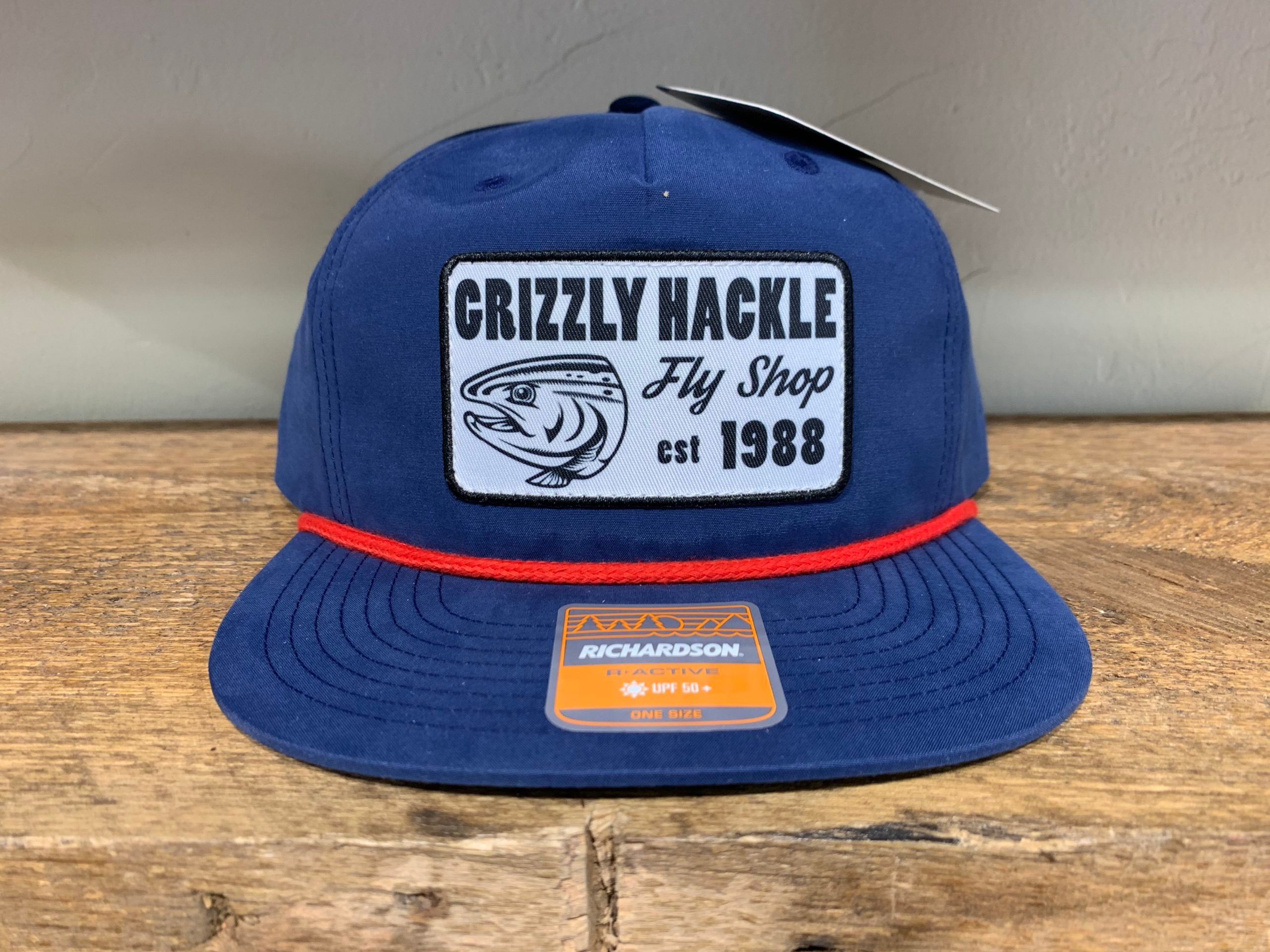 Grizzly Hackle Patch Vintage Hat - Est 1988