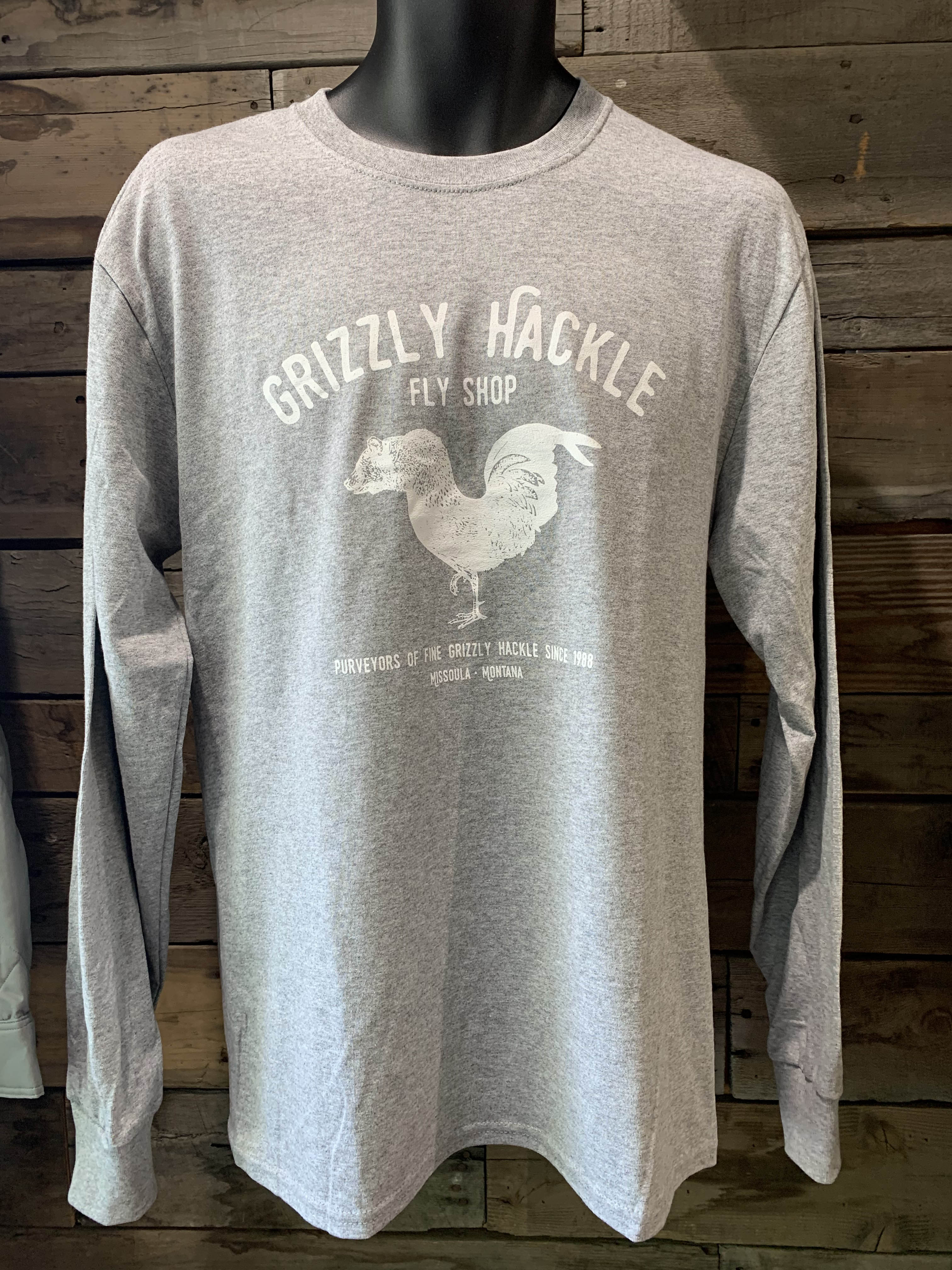 Grizzly Hackle Grizzly Chicken Long Sleeve T-Shirt