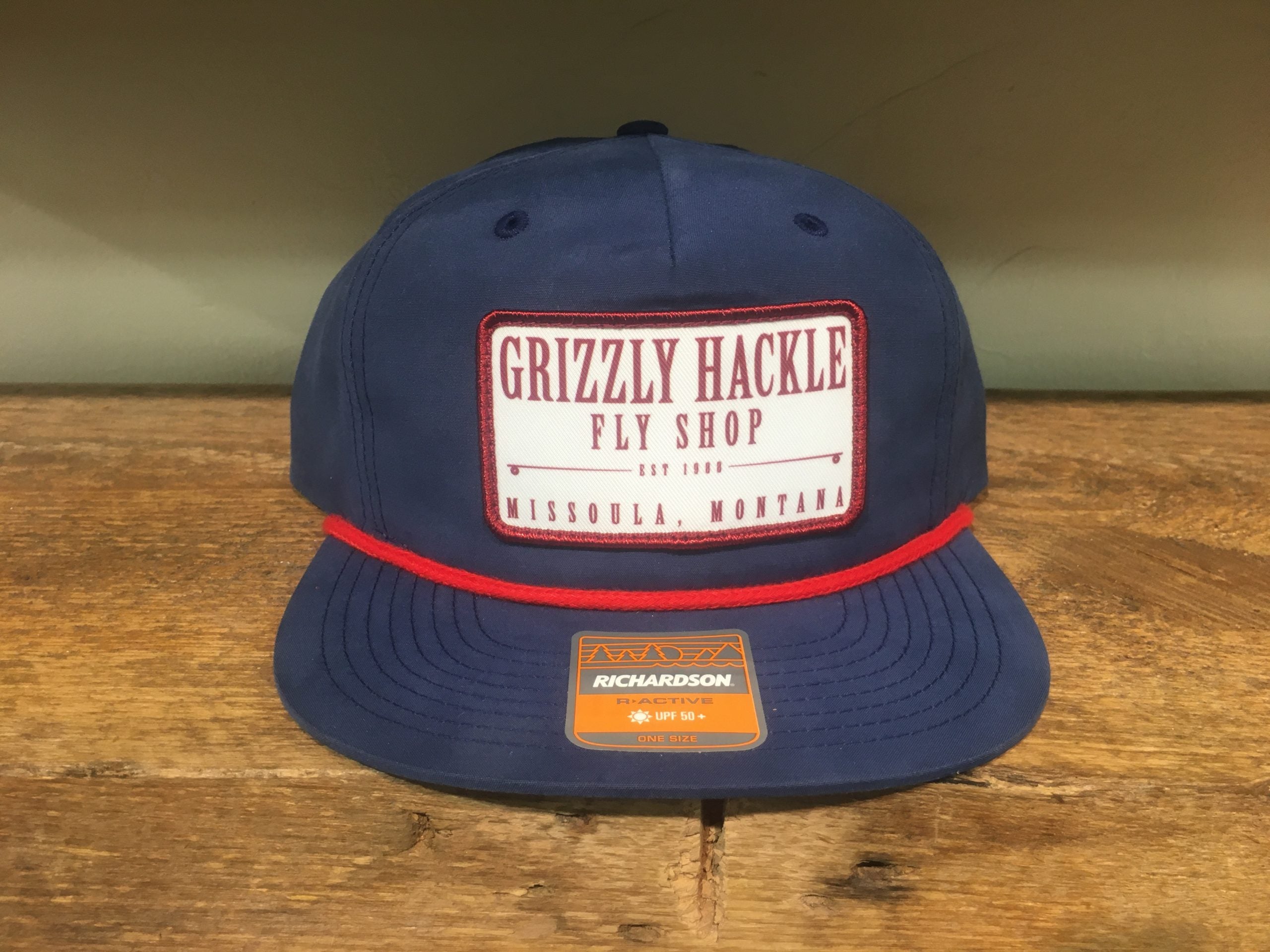 Grizzly Hackle Patch Vintage Hat