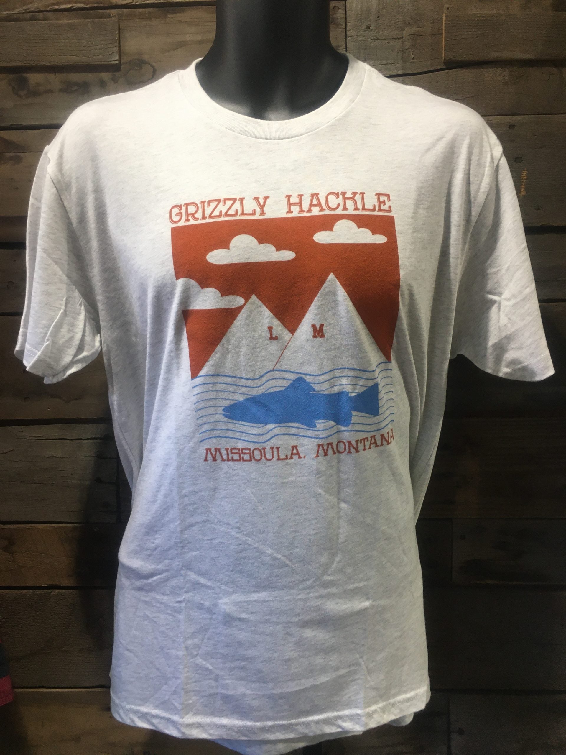 Grizzly Hackle L & M Tri-Blend T-Shirt