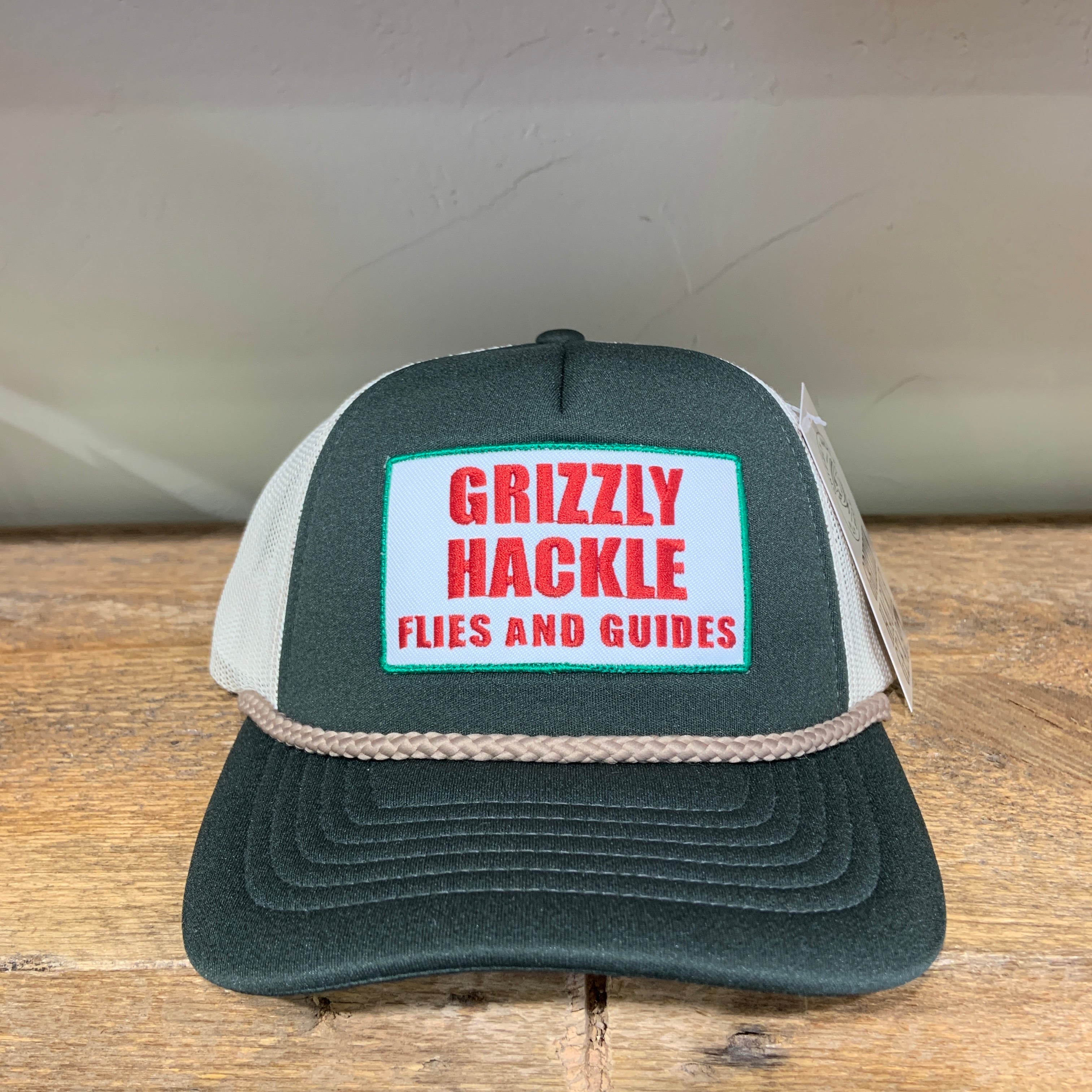 Grizzly Hackle Flies N' Guides Hat