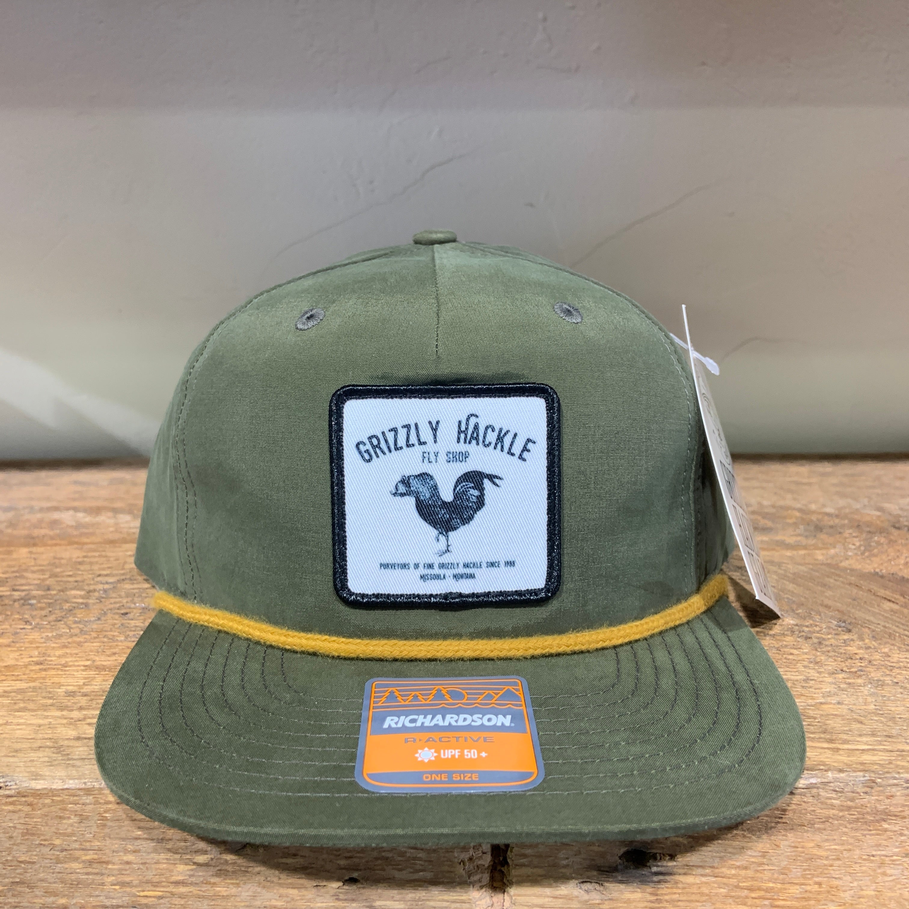 Grizzly Hackle Grizzly Chicken Patch Hat