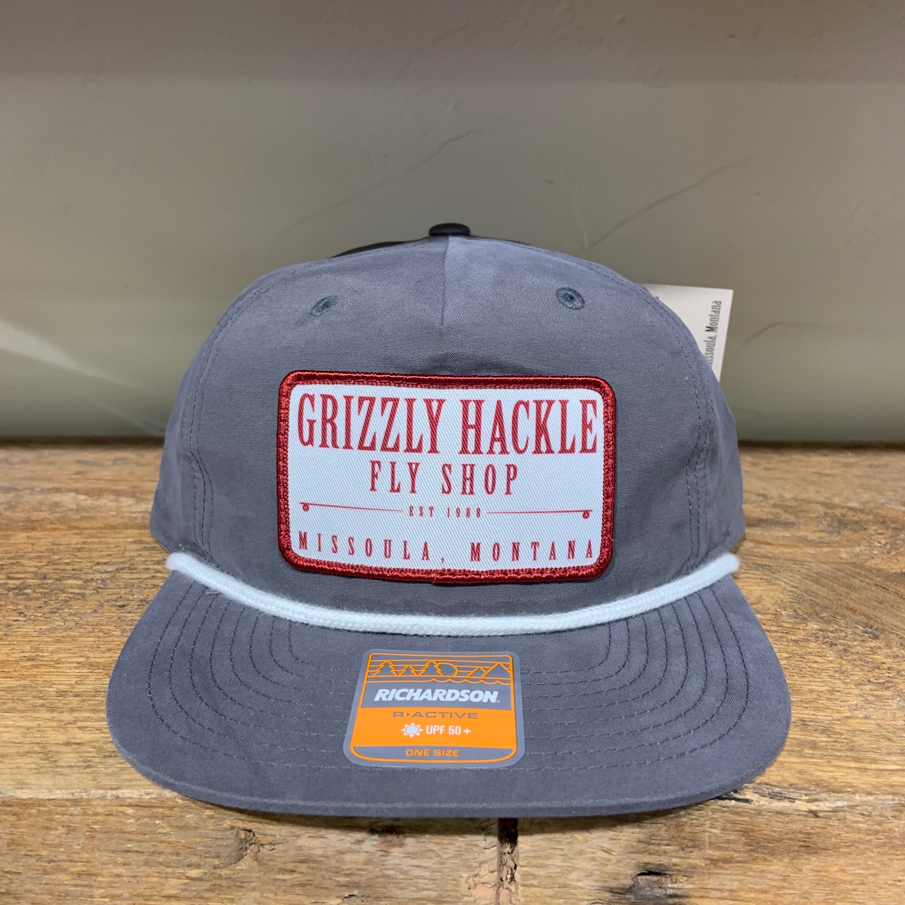 Grizzly Hackle Patch Vintage Hat