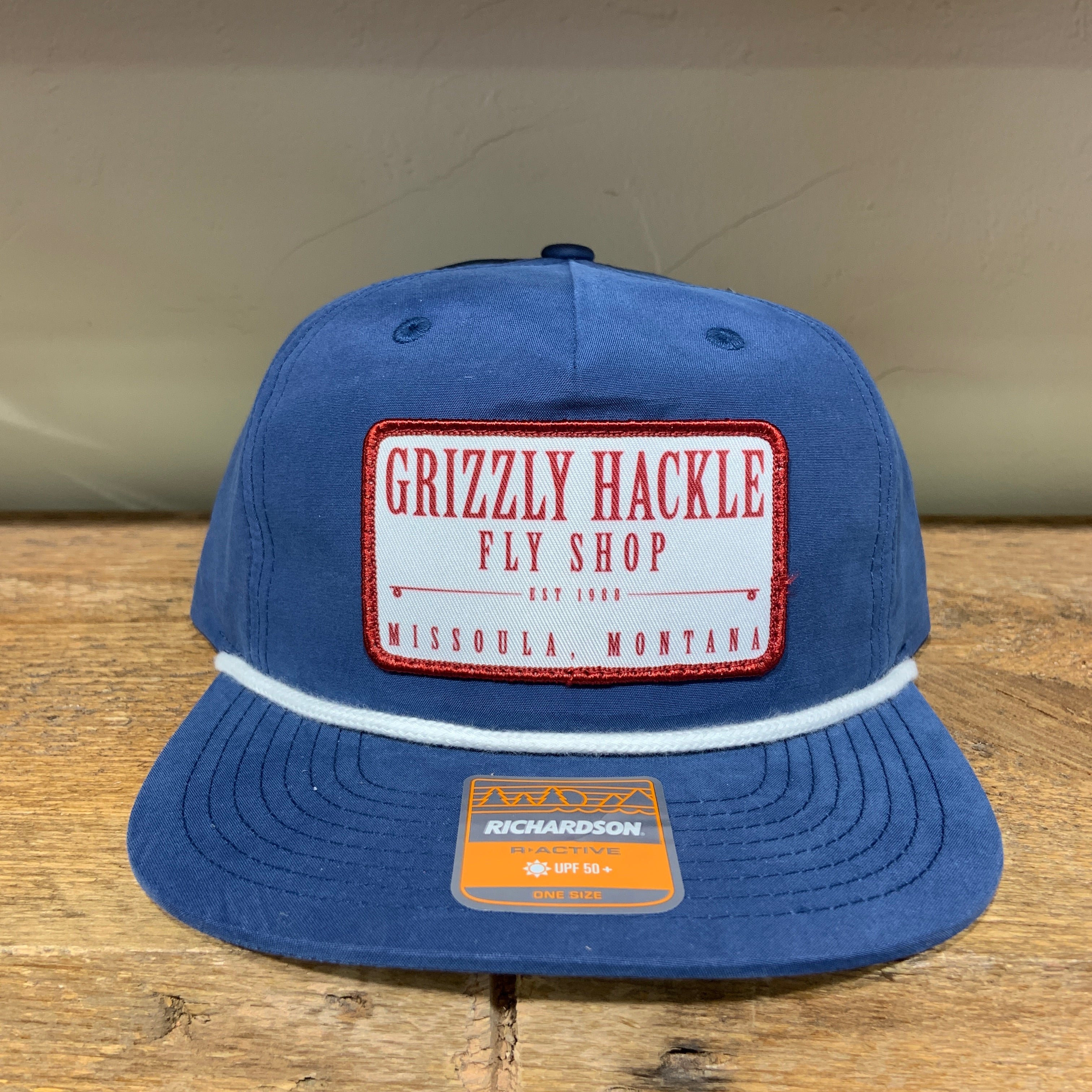 Grizzly Hackle Patch Vintage Hat