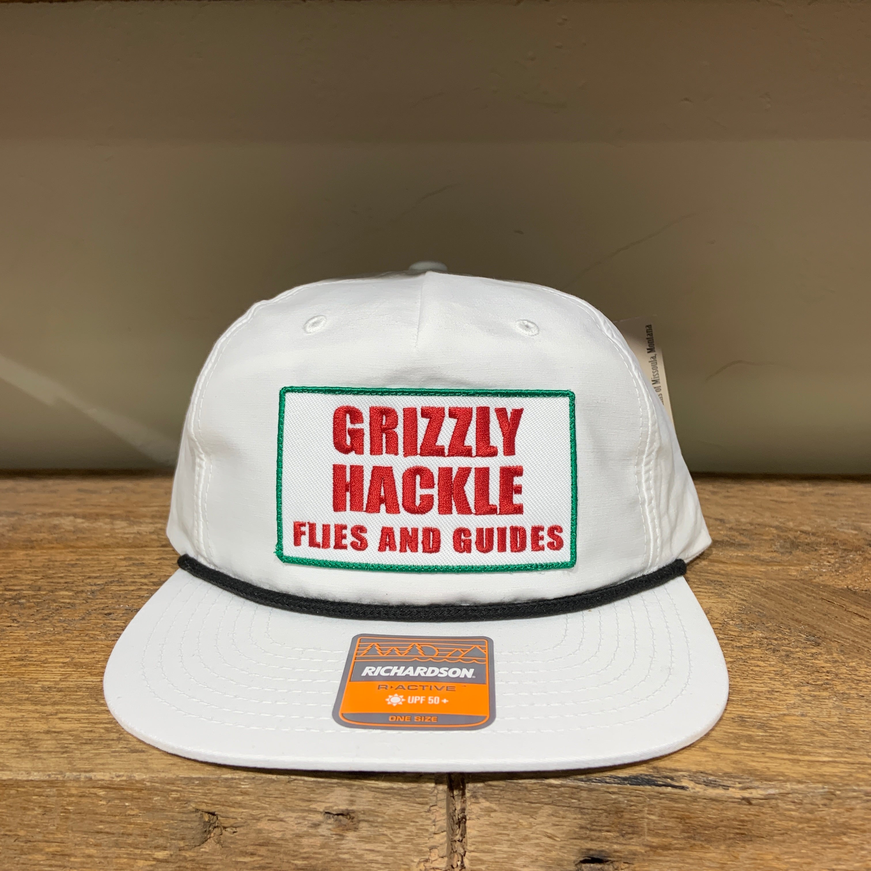 Grizzly Hackle Flies N' Guides Hat