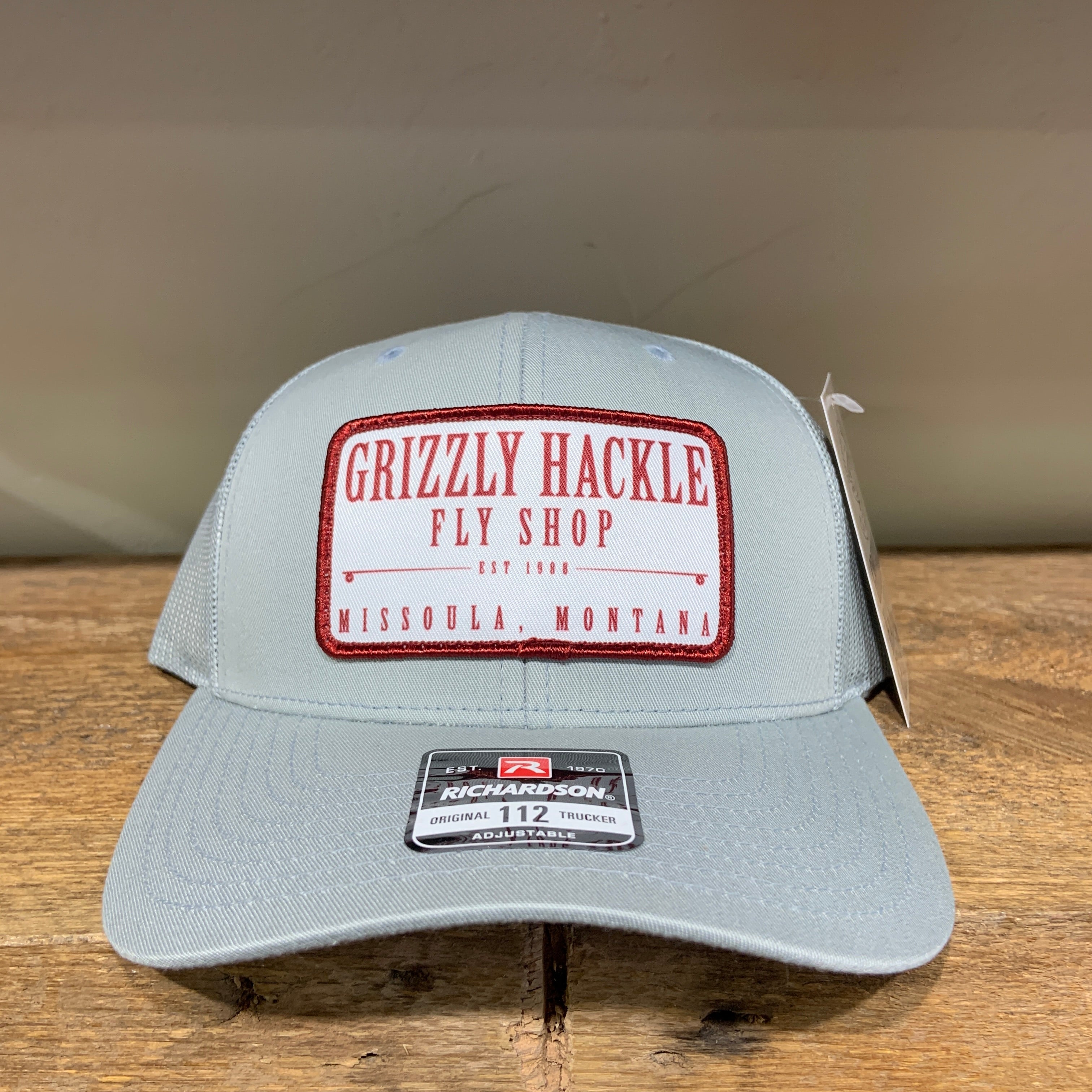 Grizzly Hackle Patch Hat