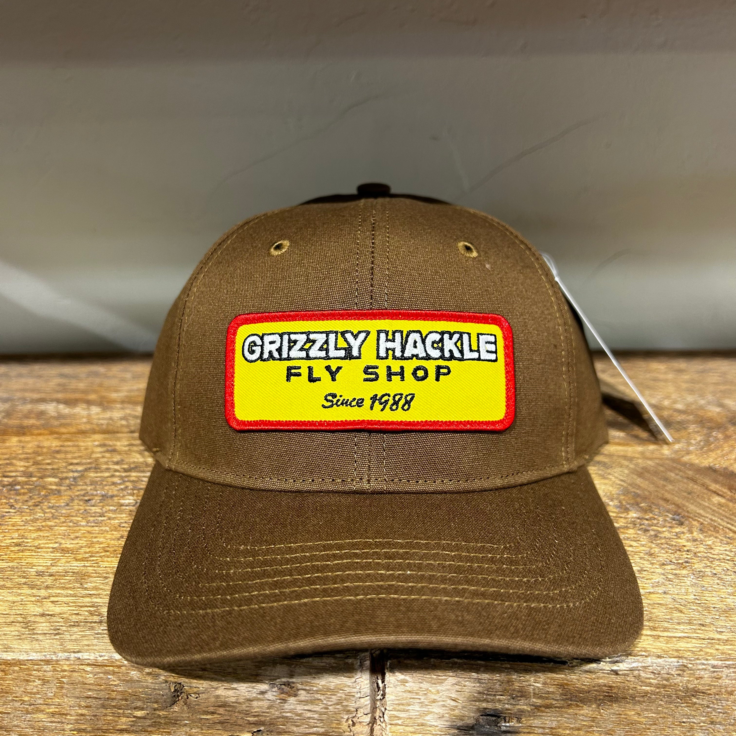 Grizzly Hackle Marquee Patch Hat