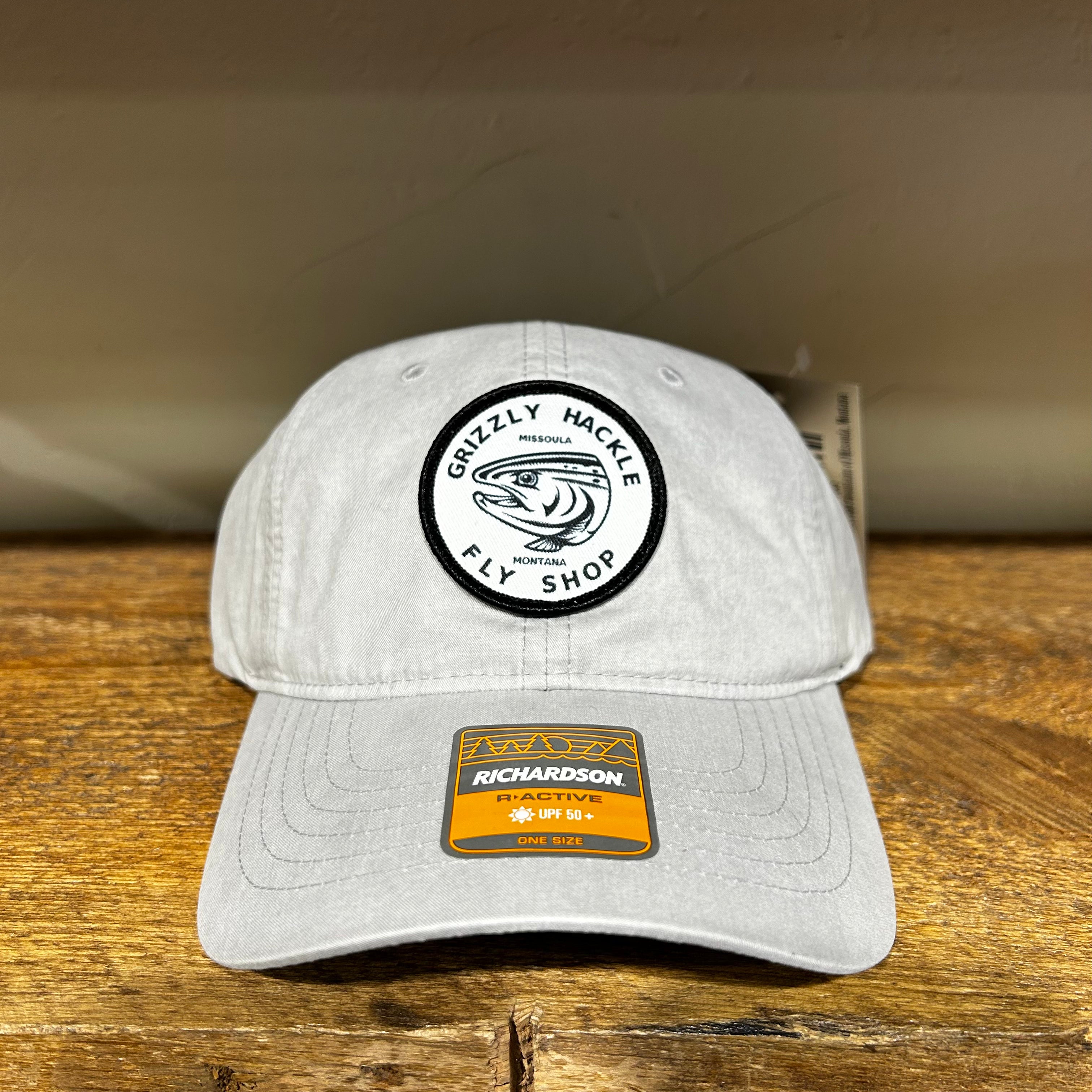 Grizzly Hackle Circle Fish-Strapback Cap