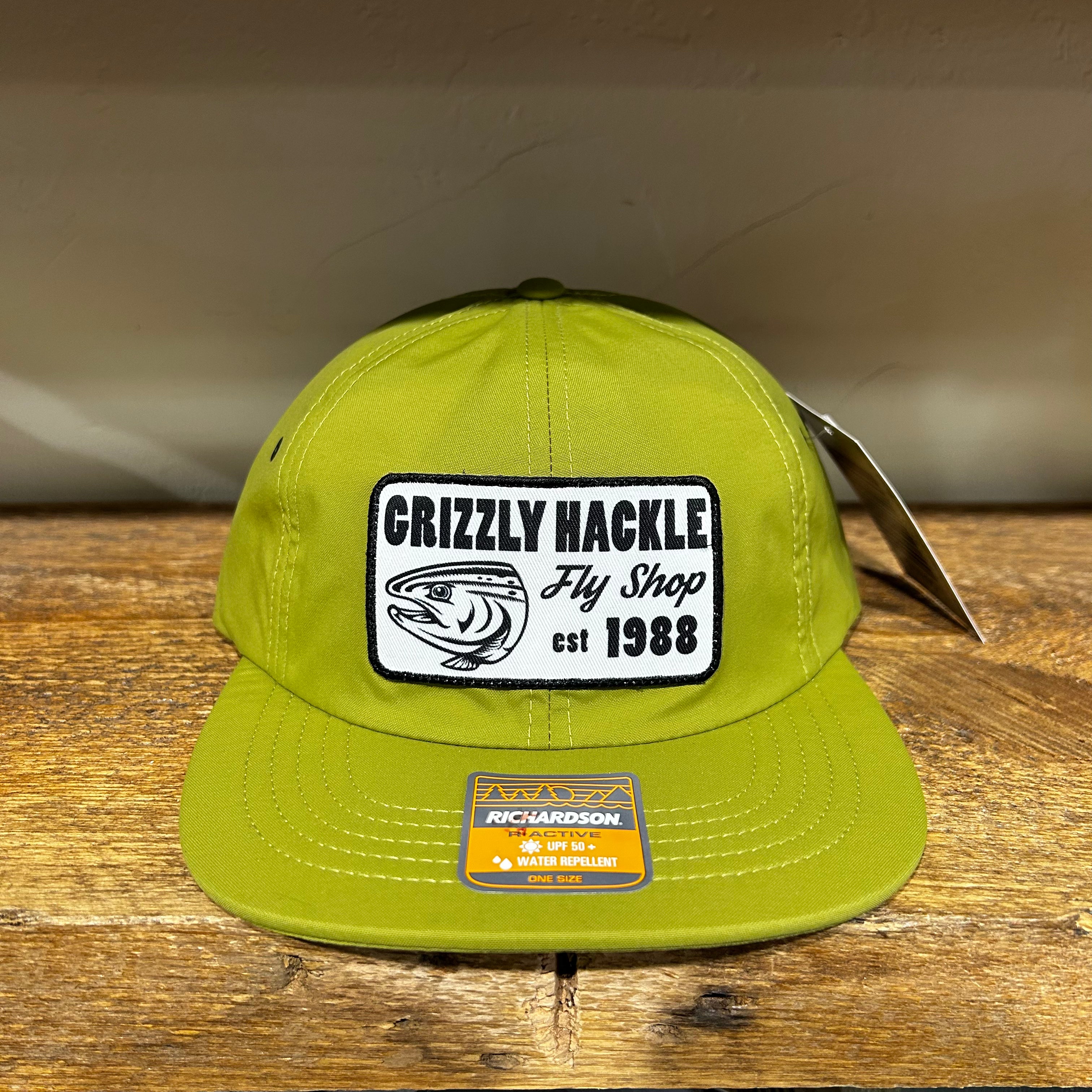 Grizzly Hackle Est. 1988 Patch Active Hat