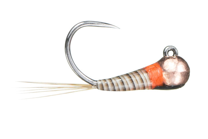 Jig Perdigon Quill/Fl. Orange (6-pack)