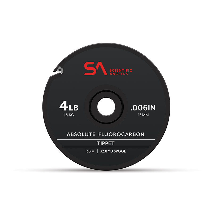 SA Absolute Fluorocarbon Tippet- 30m