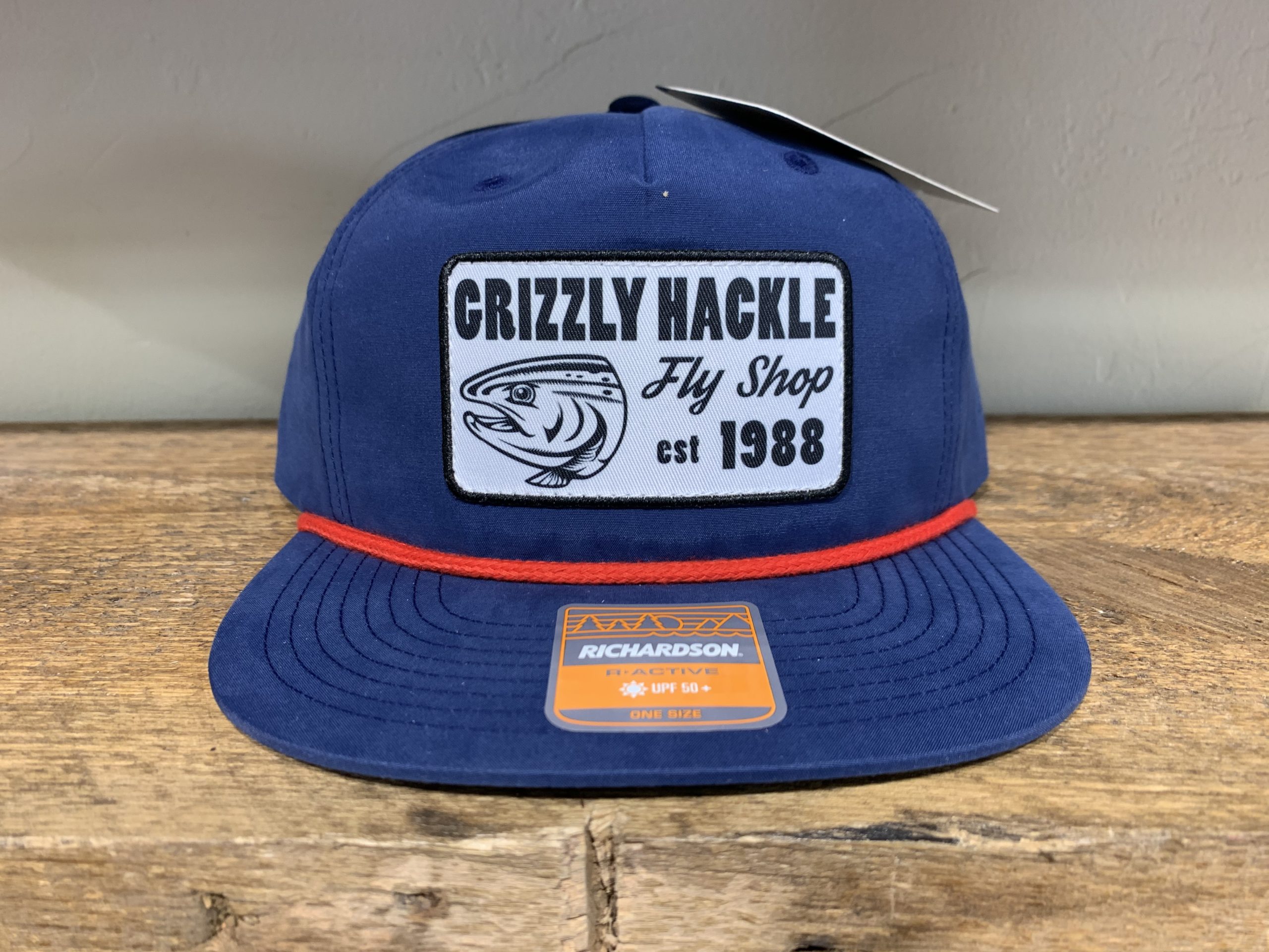 Grizzly Hackle Patch Vintage Hat - Est 1988 | The Grizzly Hackle